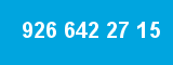 926 642 27 15